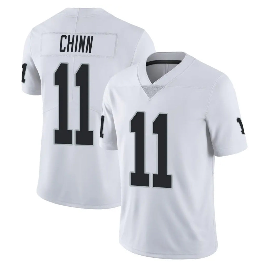 Parkc LV.Raiders #11 Jeremy Chinn Player White Limited Vapor Untouchable Home Game Stitched Jerseys