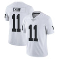 Parkc LV.Raiders #11 Jeremy Chinn Player White Limited Vapor Untouchable Home Game Stitched Jerseys