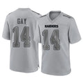 Parkc LV.Raiders #14 Matt Gay Player Gray Atmosphere Fashion Limited Game Stitched Jerseys