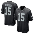 Parkc LV.Raiders #15 Fernando Mendoza Player Black Home Game Stitched Jerseys