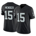Parkc LV.Raiders #15 Fernando Mendoza Player Black Limited Vapor F.U.S.E. Home Game Stitched Jerseys