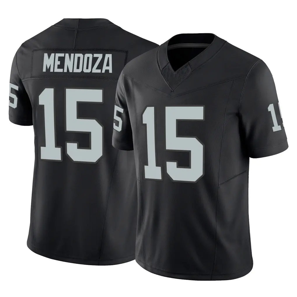Parkc LV.Raiders #15 Fernando Mendoza Player Black Limited Vapor F.U.S.E. Home Game Stitched Jerseys