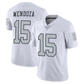 Parkc LV.Raiders #15 Fernando Mendoza Player White Limited Color Rush Home Game Stitched Jerseys