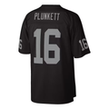 Parkc LV.Raiders #16 Jim Plunkett Mitchell & Ness Black 1980 Legacy Replica Stitched Puhic Jersey