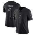 Parkc LV.Raiders #1 Tre Tucker Player Black Limited Black Impact Home Game Stitched Jerseys