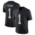 Parkc LV.Raiders #1 Tre Tucker Player Black Limited Vapor Untouchable Home Game Stitched Jerseys