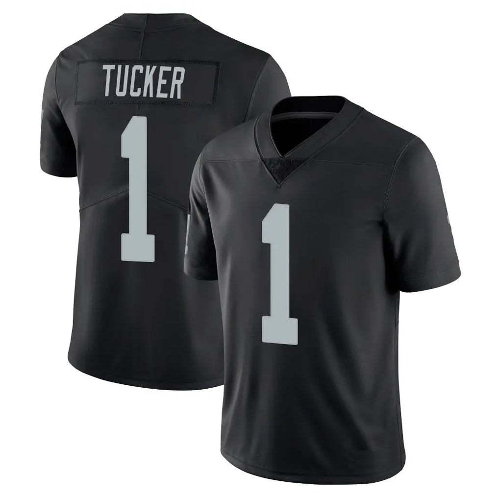 Parkc LV.Raiders #1 Tre Tucker Player Black Limited Vapor Untouchable Home Game Stitched Jerseys