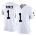 Parkc LV.Raiders #1 Tre Tucker Player White Limited Vapor F.U.S.E. Home Game Stitched Jerseys