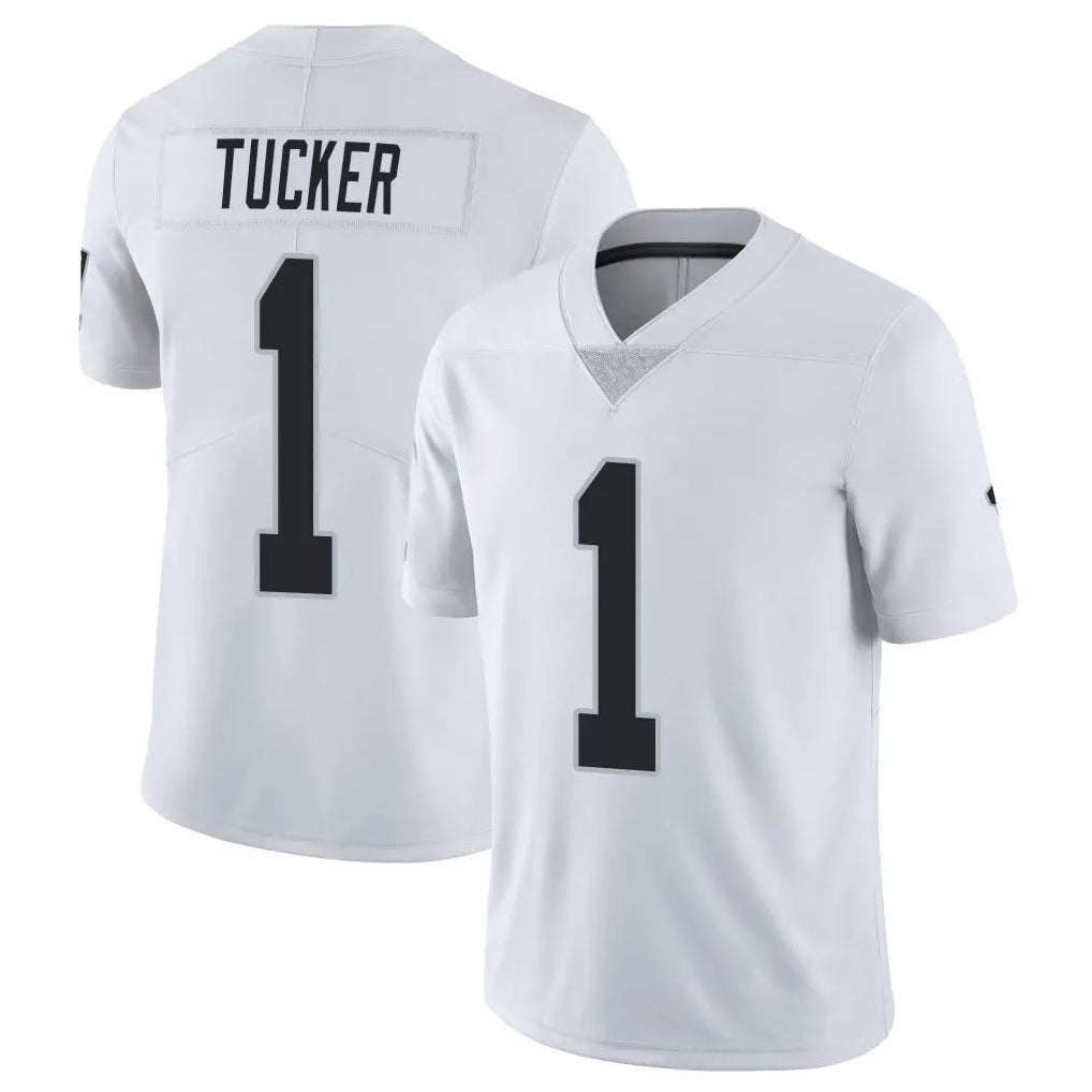 Parkc LV.Raiders #1 Tre Tucker Player White Limited Vapor Untouchable Home Game Stitched Jerseys