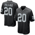 Parkc LV.Raiders #20 Isaiah Pola-Mao Player Black Home Game Stitched Jerseys