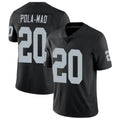 Parkc LV.Raiders #20 Isaiah Pola-Mao Player Black Limited Vapor Untouchable Home Game Stitched Jerseys