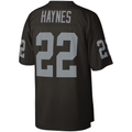 Parkc LV.Raiders #22 Mike Haynes Mitchell & Ness Black Legacy Replica Jersey