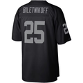 Parkc LV.Raiders #25 Fred Biletnikoff Mitchell & Ness Black Legacy Replica Jersey