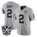 Parkc LV.Raiders #2 Ashton Jeanty Player Gray 2026 Vapor Limited Home Game Stitched Jerseys