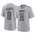 Parkc LV.Raiders #2 Ashton Jeanty Player Gray Atmosphere Fashion Limited Game Stitched Jerseys