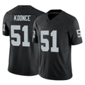 Parkc LV.Raiders #51 Malcolm Koonce Player Black Limited Vapor F.U.S.E. Home Game Stitched Jerseys