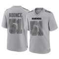 Parkc LV.Raiders #51 Malcolm Koonce Player Gray Atmosphere Fashion Limited Game Stitched Jerseys
