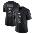 Parkc LV.Raiders #5 Eric Stokes Player Black Limited Black Impact Home Game Stitched Jerseys