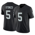 Parkc LV.Raiders #5 Eric Stokes Player Black Limited Vapor F.U.S.E. Home Game Stitched Jerseys