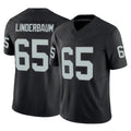 Parkc LV.Raiders #65 Tyler Linderbaum Player Black Limited Vapor F.U.S.E. Home Game Stitched Jerseys
