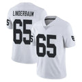 Parkc LV.Raiders #65 Tyler Linderbaum Player White Limited Vapor Untouchable Home Game Stitched Jerseys