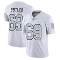 Parkc LV.Raiders #69 Adam Butler Player White Limited Color Rush Home Game Stitched Jerseys