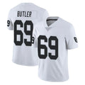 Parkc LV.Raiders #69 Adam Butler Player White Limited Vapor Untouchable Home Game Stitched Jerseys