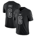 Parkc LV.Raiders #6 A.J. Cole Player Black Limited Black Impact Home Game Stitched Jerseys