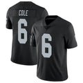 Parkc LV.Raiders #6 A.J. Cole Player Black Limited Vapor Untouchable Home Game Stitched Jerseys