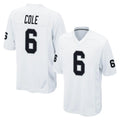 Parkc LV.Raiders #6 A.J. Cole Player White Home Game Stitched Jerseys