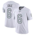 Parkc LV.Raiders #6 A.J. Cole Player White Limited Color Rush Home Game Stitched Jerseys