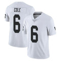 Parkc LV.Raiders #6 A.J. Cole Player White Limited Vapor Untouchable Home Game Stitched Jerseys