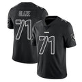 Parkc LV.Raiders #71 DJ Glaze Player Black Limited Black Impact Home Game Stitched Jerseys