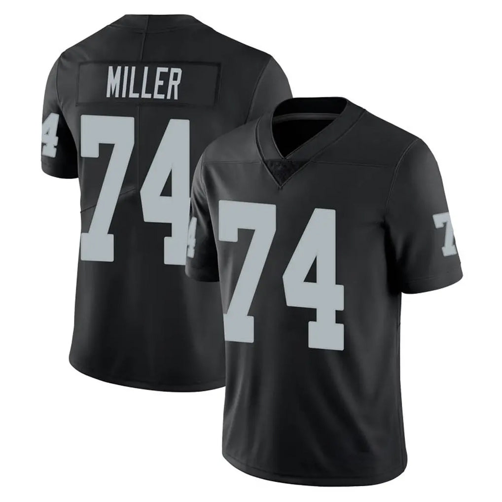 Parkc LV.Raiders #74 Kolton Miller Player Black Limited Vapor Untouchable Home Game Stitched Jerseys