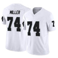 Parkc LV.Raiders #74 Kolton Miller Player White Limited Vapor F.U.S.E. Home Game Stitched Jerseys