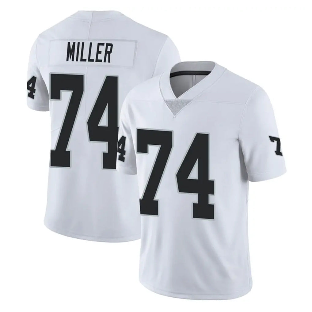 Parkc LV.Raiders #74 Kolton Miller Player White Limited Vapor Untouchable Home Game Stitched Jerseys