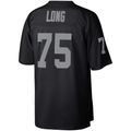 Parkc LV.Raiders #75 Howie Long Mitchell & Ness Black Retired Player Legacy Replica Jersey