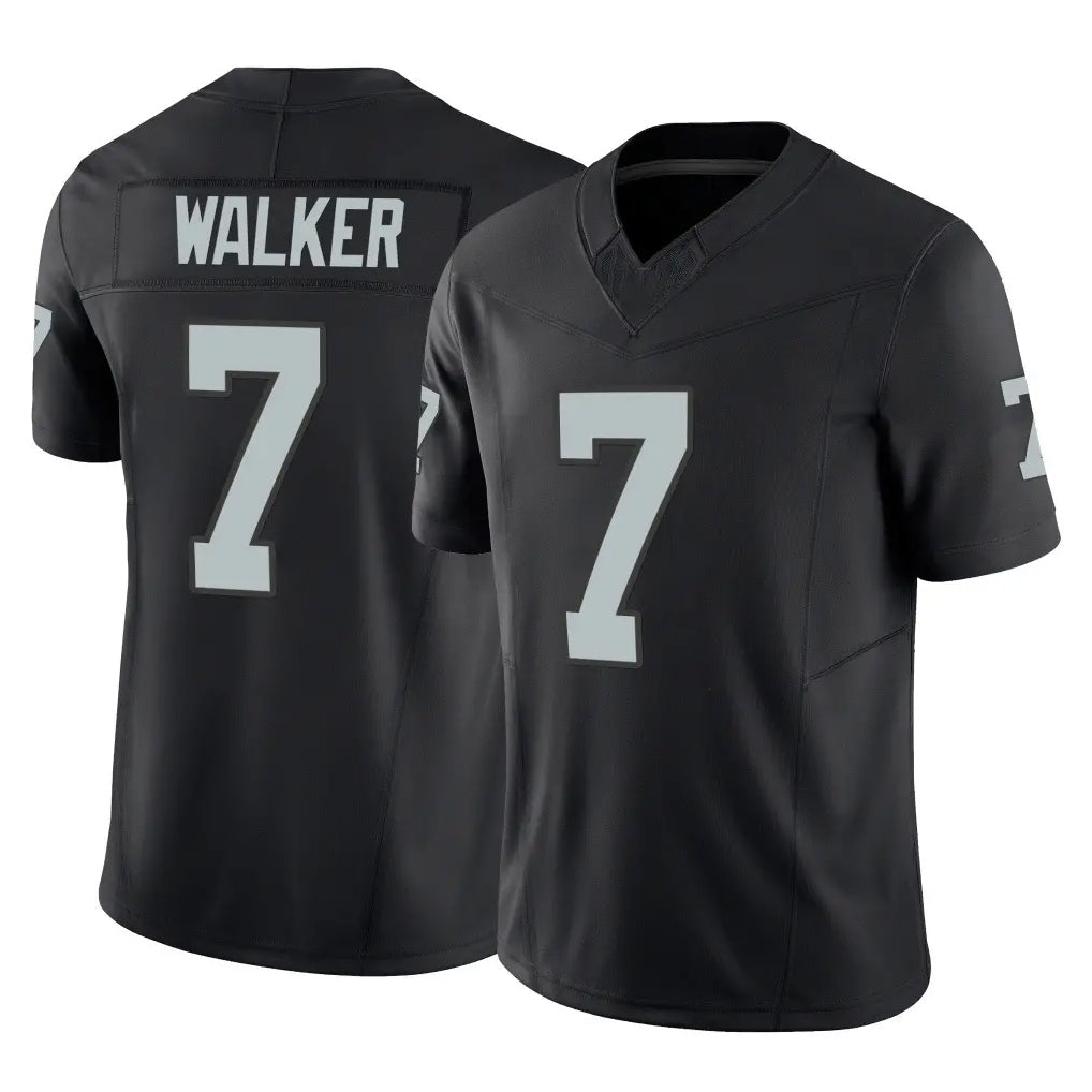 Parkc LV.Raiders #7 Quay Walker Player Black Limited Vapor F.U.S.E. Home Game Stitched Jerseys