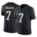 Parkc LV.Raiders #7 Quay Walker Player Black Limited Vapor F.U.S.E. Home Game Stitched Jerseys