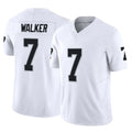 Parkc LV.Raiders #7 Quay Walker Player White Limited Vapor F.U.S.E. Home Game Stitched Jerseys
