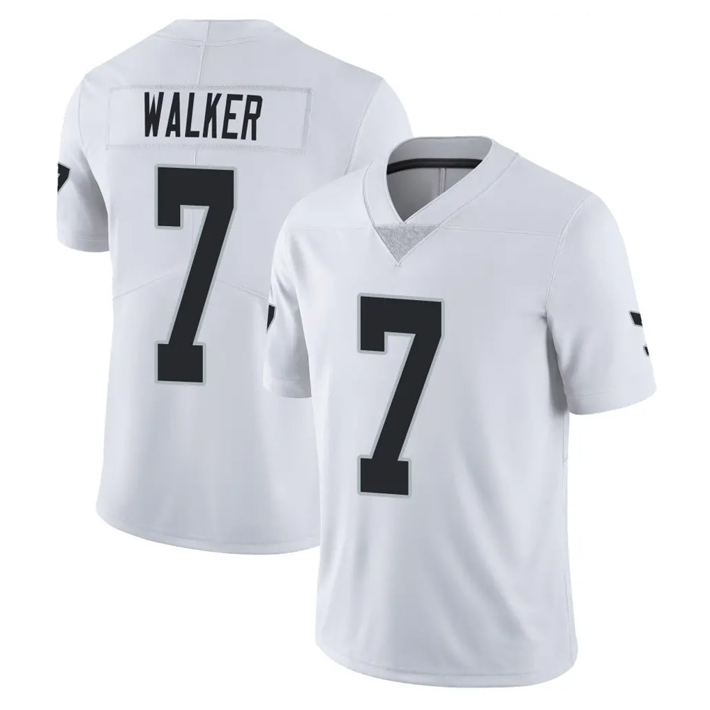 Parkc LV.Raiders #7 Quay Walker Player White Limited Vapor Untouchable Home Game Stitched Jerseys