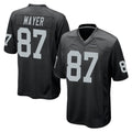 Parkc LV.Raiders #87 Michael Mayer Player Black Home Game Stitched Jerseys