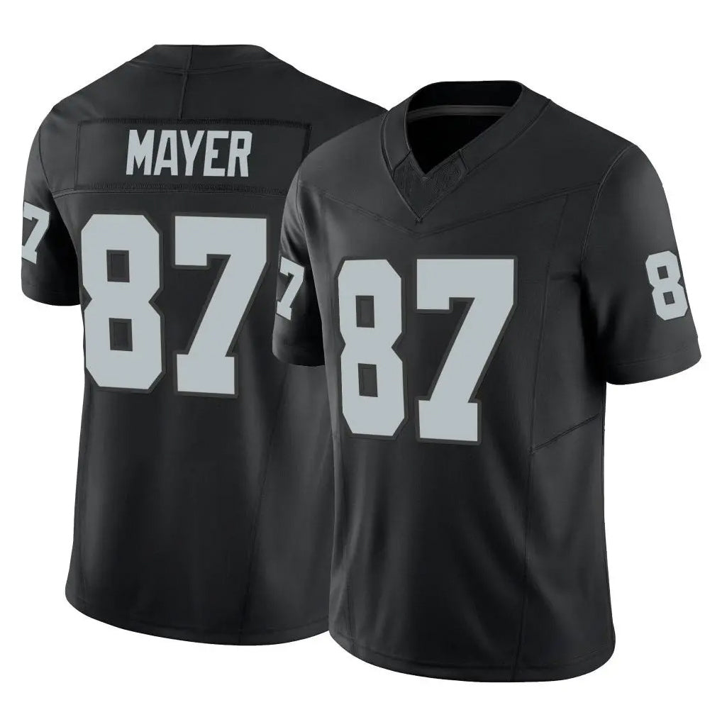 Parkc LV.Raiders #87 Michael Mayer Player Black Limited Vapor F.U.S.E. Home Game Stitched Jerseys