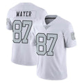 Parkc LV.Raiders #87 Michael Mayer Player White Limited Color Rush Home Game Stitched Jerseys