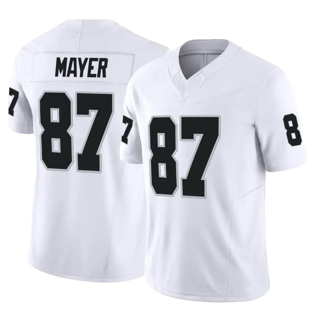 Parkc LV.Raiders #87 Michael Mayer Player White Limited Vapor F.U.S.E. Home Game Stitched Jerseys