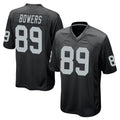Parkc LV.Raiders #89 Brock Bowers Player Black Home Game Stitched Jerseys