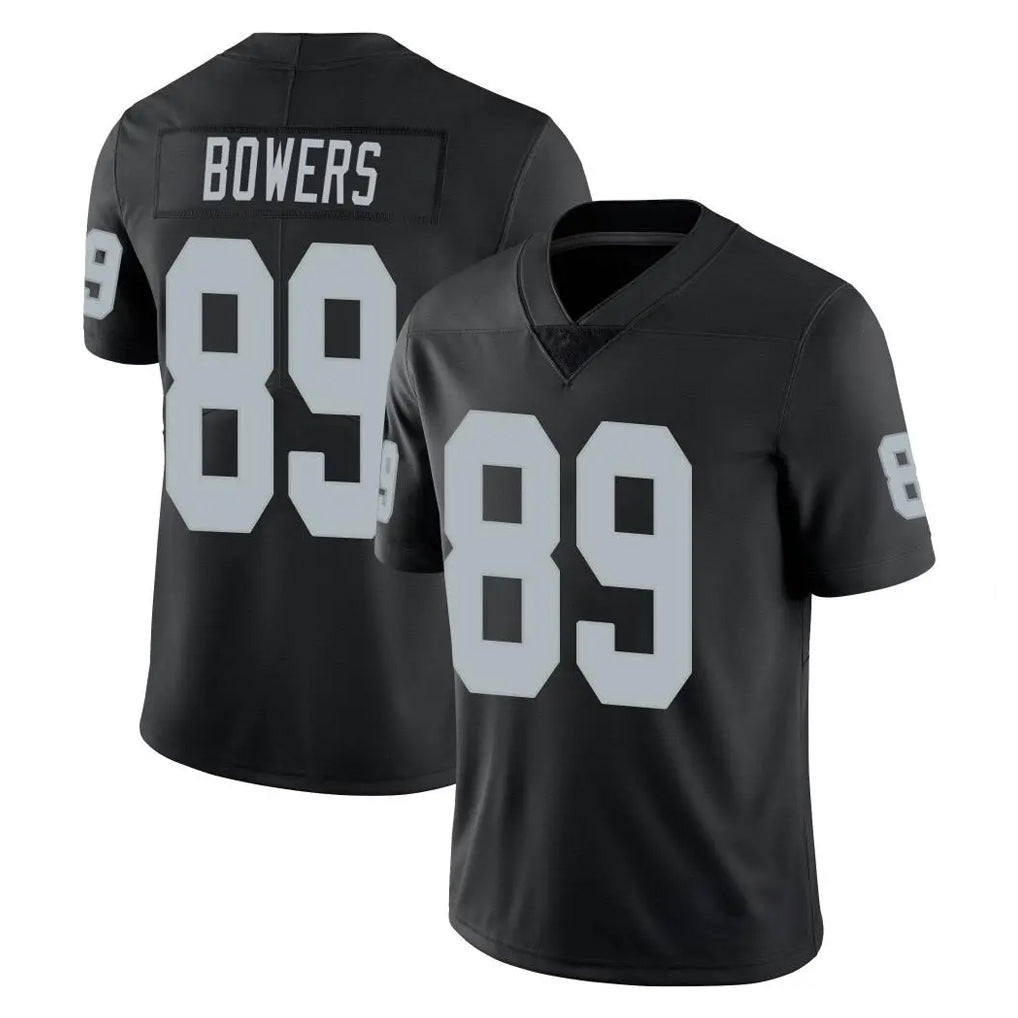 Parkc LV.Raiders #89 Brock Bowers Player Black Limited Vapor Untouchable Home Game Stitched Jerseys