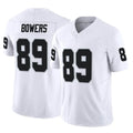 Parkc LV.Raiders #89 Brock Bowers Player White Limited Vapor F.U.S.E. Home Game Stitched Jerseys
