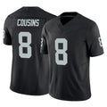 Parkc LV.Raiders #8 Kirk Cousins Player Black Limited Vapor F.U.S.E. Home Game Stitched Jerseys
