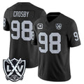 Parkc LV.Raiders #98 Maxx Crosby Player Black 2026 Vapor Limited Home Game Stitched Jerseys